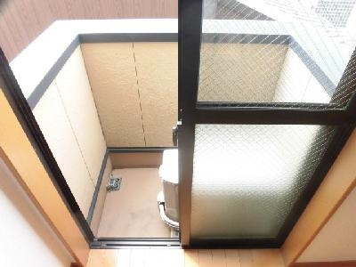 フラッティ四条大宮Ⅱのバルコニー