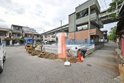 【前面道路含む現地写真】 | 西宮市　上大市５丁目　新築戸建