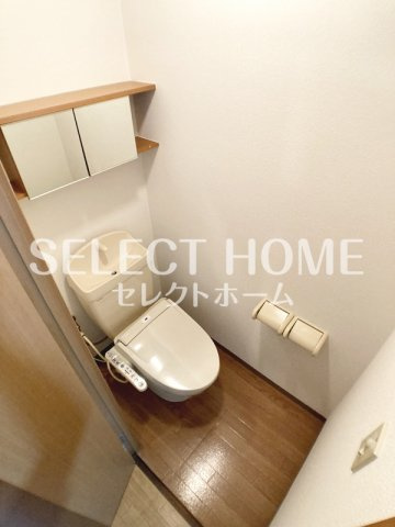 【トイレ】 | レジデンスＨ＆Ｋ | 同型タイプゆったりとした空間のトイレです