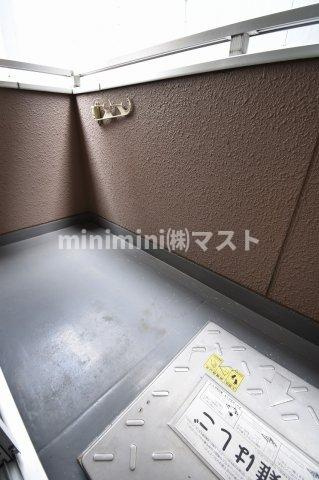 クリザンテーメ大手前のバルコニー
