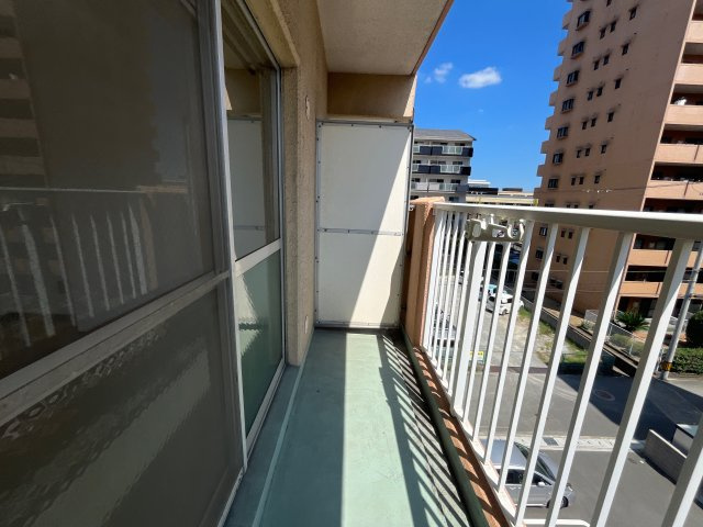 ロイヤルコーポ姫路のバルコニー