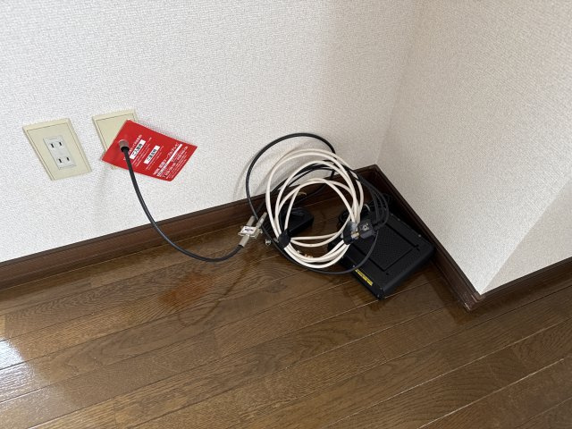 コーポ堂の前の設備