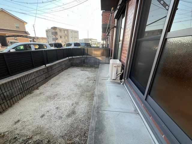 さくらハイツ　Bのバルコニー
