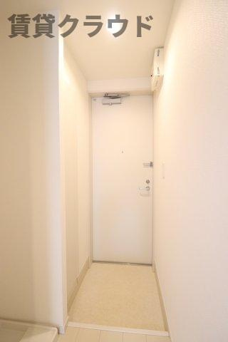 グレイス千葉中央Ⅱの玄関|シューズボックス付きで靴もスッキリ収納！