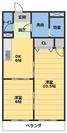 パレオシンセイの間取り