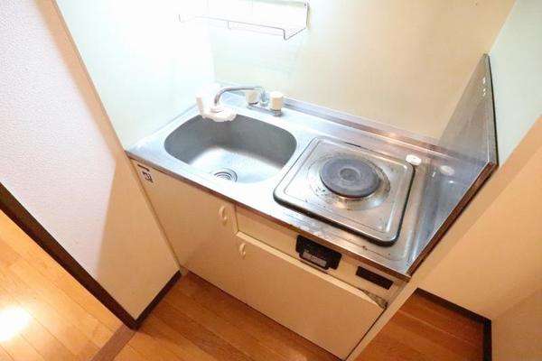 ダイナコート水前寺公園北　1階のキッチン|別室のものです。現状優先です。