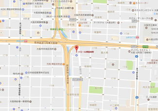【地図】 | ドミール堺筋本町
