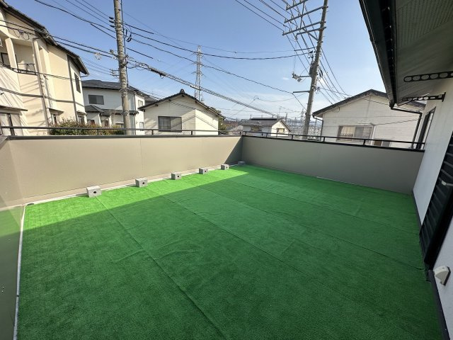 車椅子対応設計★6306吉成中古住宅のバルコニー