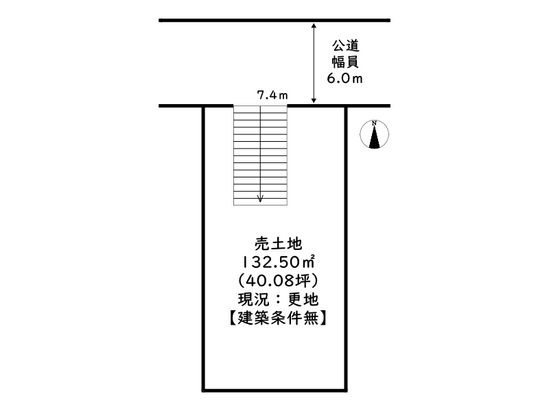 三木市緑が丘町中１丁目／売土地の土地図