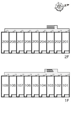 【区画図】 | レオネクストフェリオ神立 | 画像3