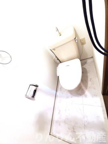 【トイレ】 | ハイツはと | 清潔感のあるトイレです