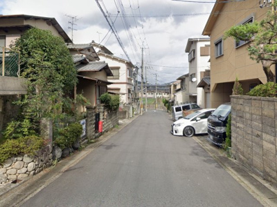 【前面道路含む現地写真】 | 山科区西野山中鳥井町　中古戸建（リースバックオーナーチェンジ）