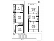 山科区西野山中鳥井町　中古戸建（リースバックオーナーチェンジ）の画像