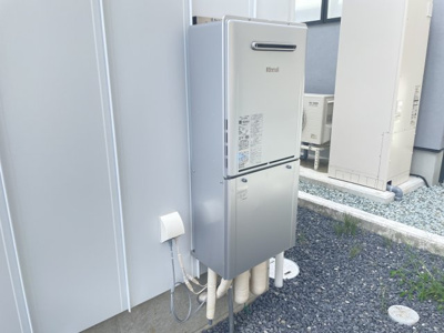 【発電・温水設備】 | 【新築分譲住宅】 山形市吉原南　☆全1棟☆ | 給湯設備はガス給湯器を採用しております(^^♪
