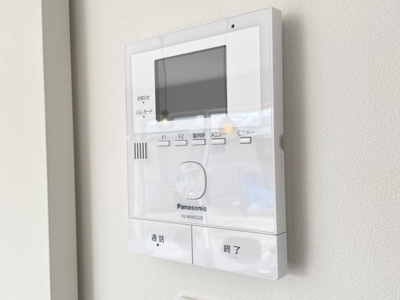 【セキュリティ】 | 【新築分譲住宅】 山形市吉原南　☆全1棟☆ | 録画機能付きですので、不在時に来客があっても安心です(^^♪
