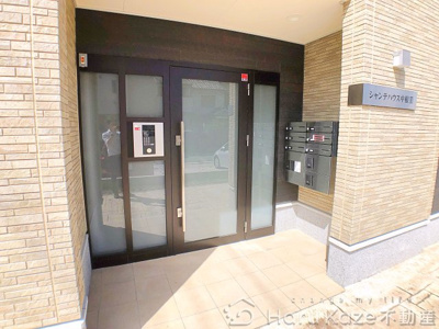【エントランス】 | シャンテハウス中根Ⅲ【名古屋市賃貸・防犯カメラ】