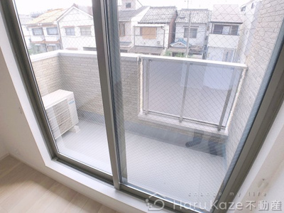 【バルコニー】 | シャンテハウス中根Ⅲ【名古屋市賃貸・防犯カメラ】