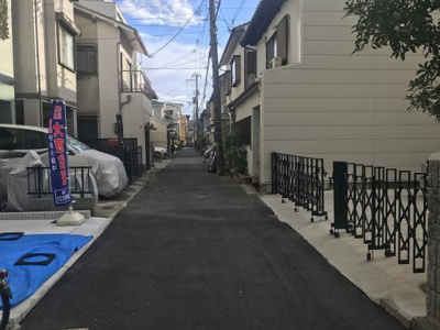 【前面道路含む現地写真】 | 上田中町新築戸建