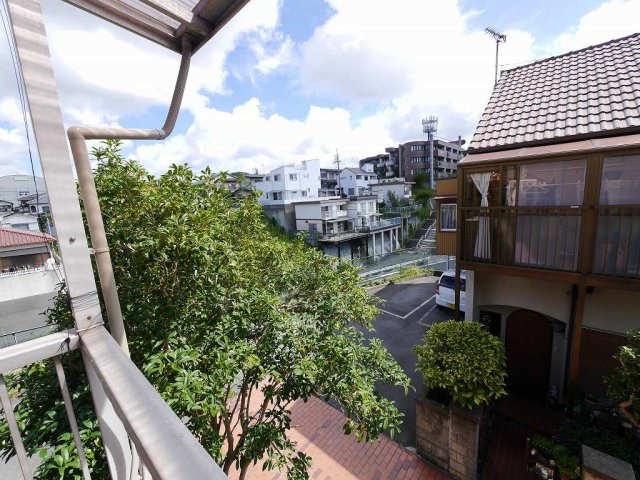 白川台連棟住宅の展望