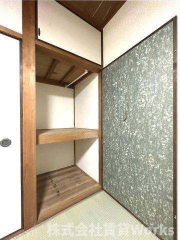 南佐古三番町長屋の収納|便利な収納スペースです