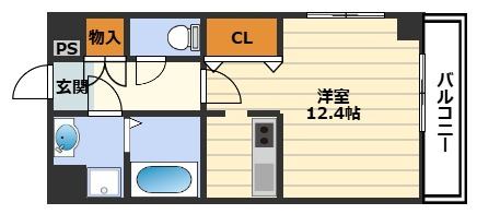 studio-Iの間取り