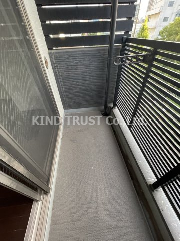 studio-Iのバルコニー|バルコニー付きです