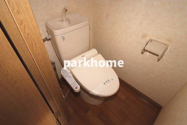 レジデンス山手のトイレ|シンプルで使いやすいトイレです