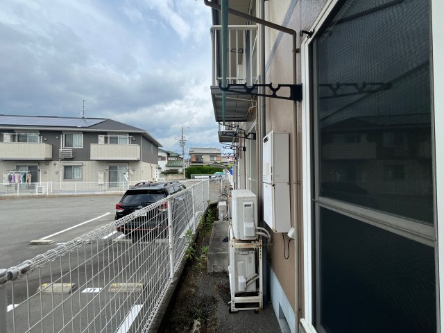 ロイヤルハイツⅡのバルコニー