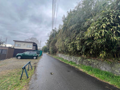 【前面道路含む現地写真】 | 大津市木戸1461-11　売土地