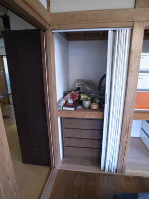 【内装】 | 亀井町平野貸家 | こちらも収納です！