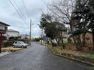 【前面道路含む現地写真】 | 大津市北比良970-81　売土地