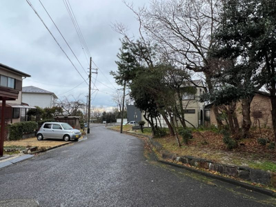 【前面道路含む現地写真】 | 大津市北比良970-81　売土地