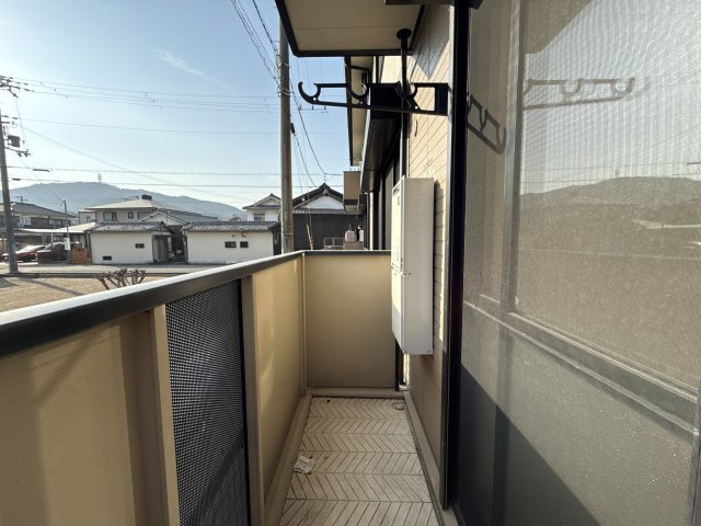 第５グリーンハイツ　B棟のバルコニー