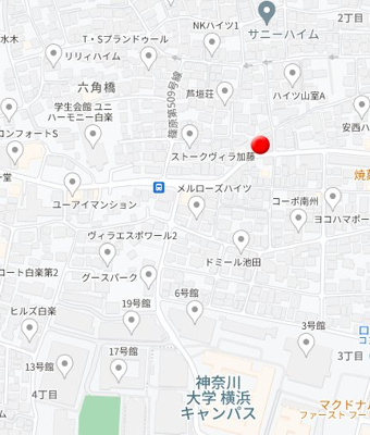 【地図】 | 六角橋戸建