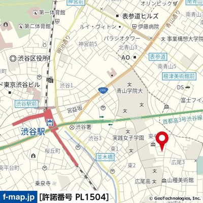 【地図】 | ウェルハウス広尾