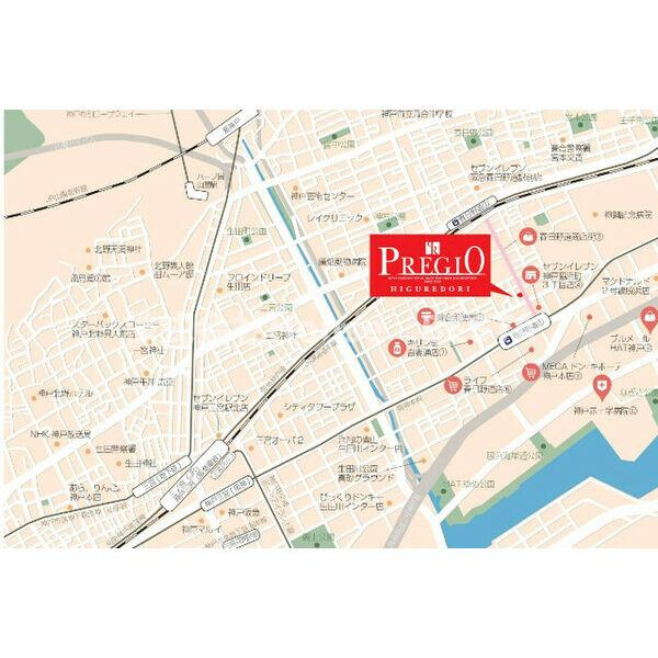 プレジオ日暮通のバルコニー