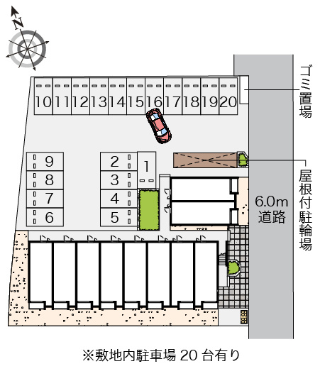 ミランダブランカの駐車場|画像4