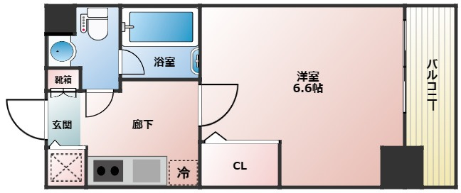 【間取り】 | リーガル京町堀II
