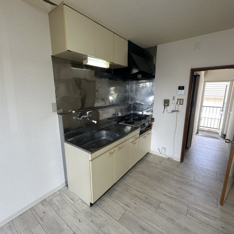 ハイツラポートAのキッチン