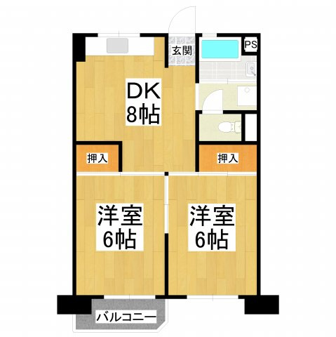 【間取り】 | ビレッジハウス泉北栂タワー
