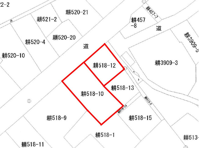 【土地図】 | 周防大島町・西安下庄