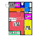 【間取り】 | ガレア高宮の間取り