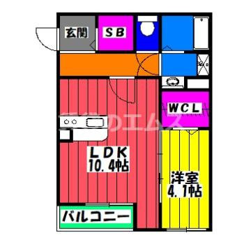 【間取り】 | ガレア高宮 | ガレア高宮の間取り