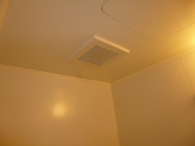 ＪＲＢハイツ倉敷駅前の浴室|浴室換気扇