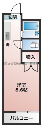 エレファント中之丸の間取り