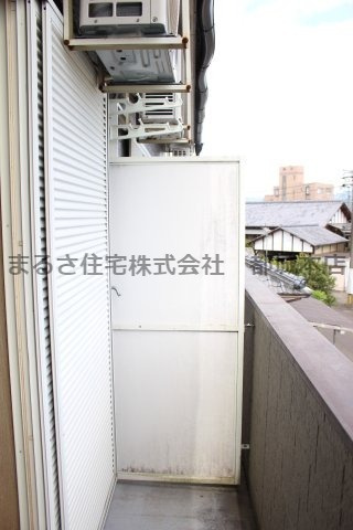エレファント中之丸のバルコニー