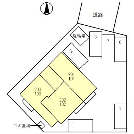 クロス52の区画図