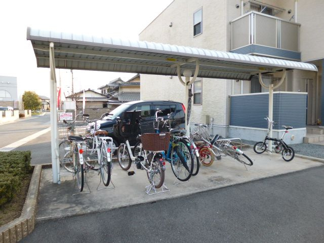 サンシャイン羽島Ａのその他共用部分|駐輪場