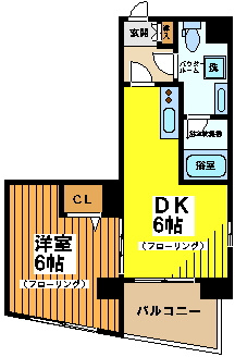 【間取り】 | PREMIUM CUBE 笹塚