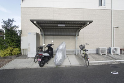 【その他共用部分】 | グリーンヴィラ壱番館 | 駐輪場です